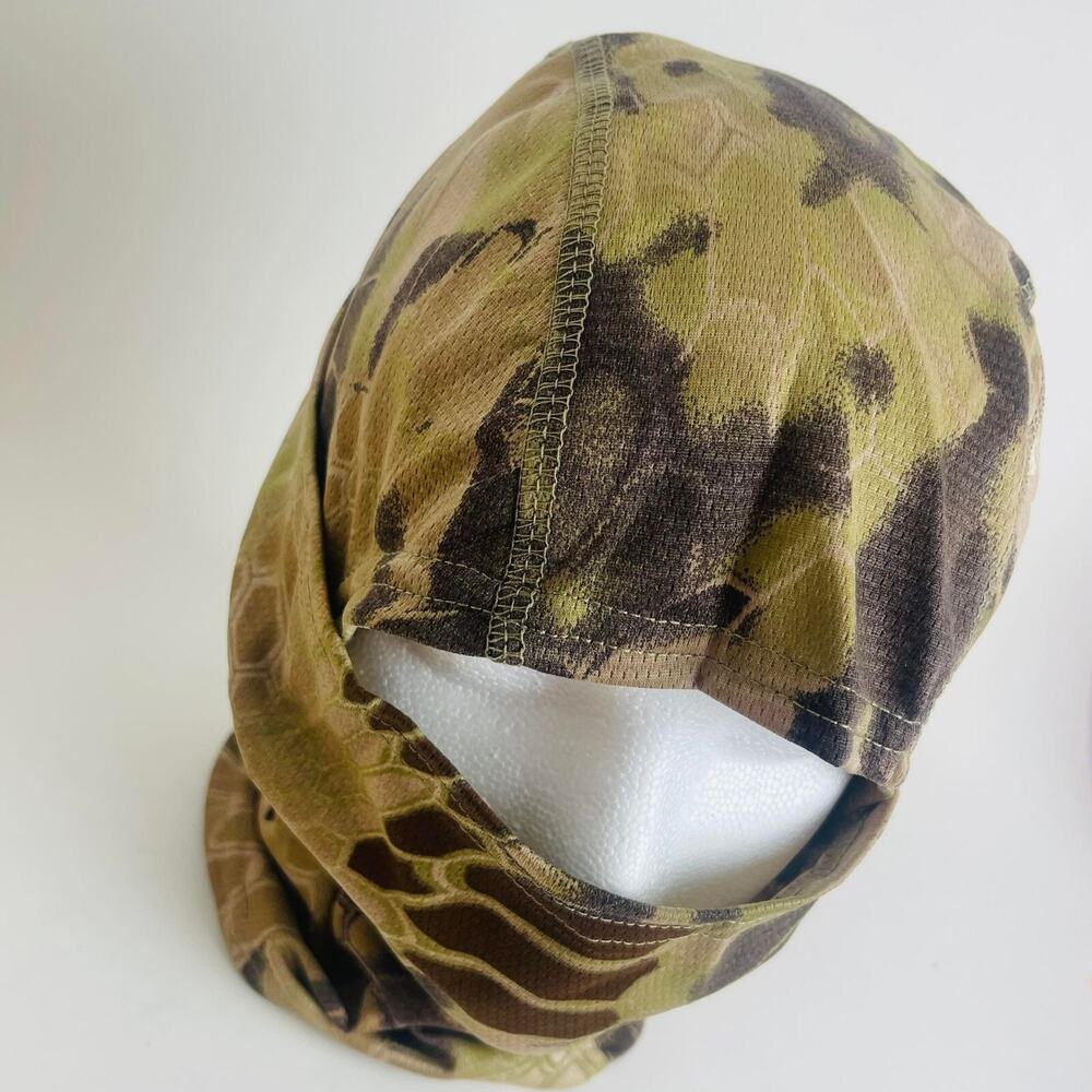 Full Mask For Men Python Camouflage Pattern Balaclava For Ski Motorcycle Riding - Picture 3 of 7